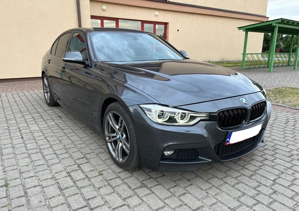 BMW Seria 3 cena 84900 przebieg: 167000, rok produkcji 2016 z Ślesin małe 211